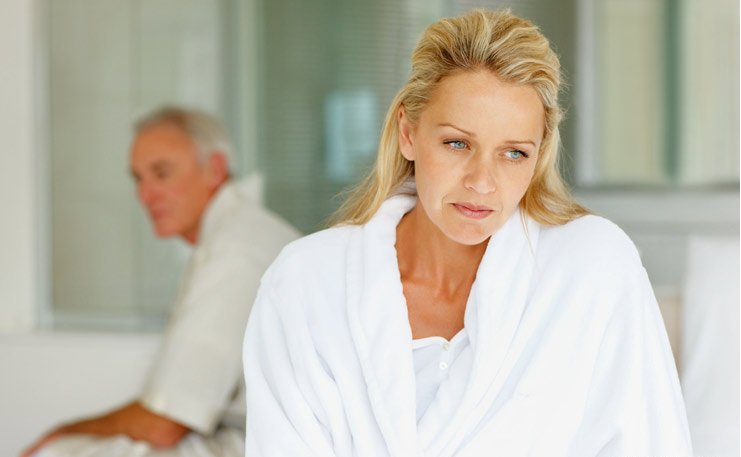 discussing libido changes with doctor